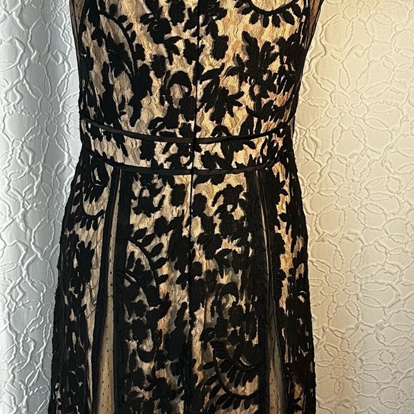 COPY - ADRIANNA PAPELL- Black Lace Party Dress SIZE 8 - Picture 12 of 16